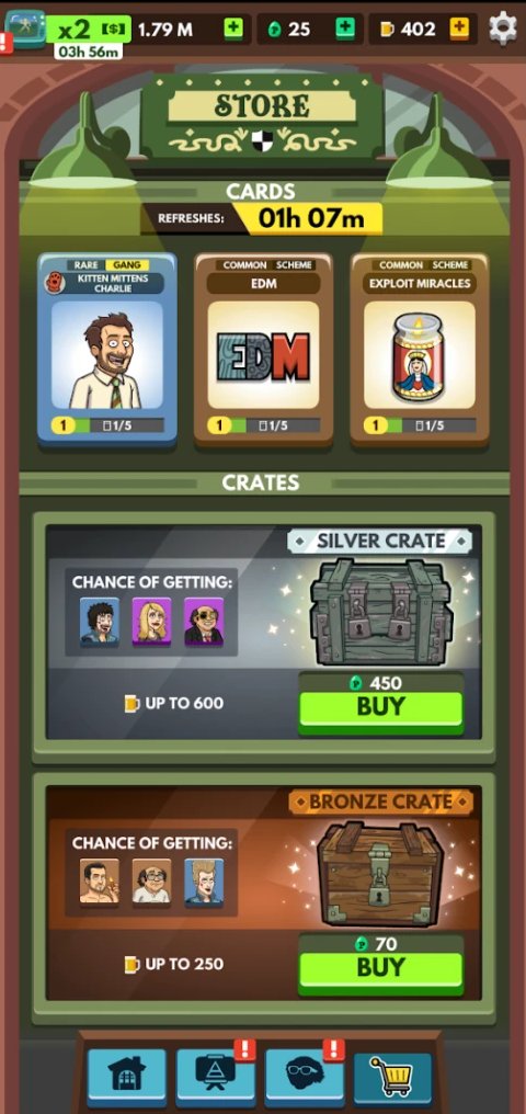 It’s Always Sunny: crate store